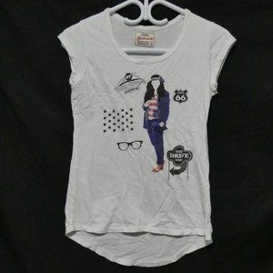 HERBENCH, size small, limited edition graphic print T-Shirt, mint condition